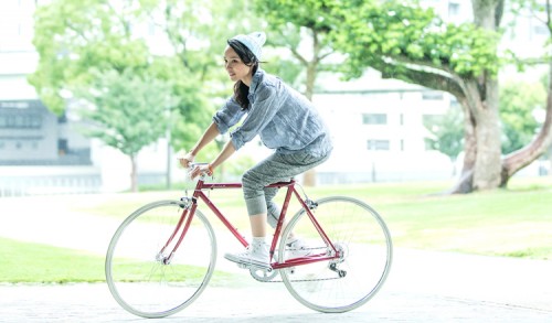 クロモリフレームのおしゃれ自転車！FUJIのBALLAD | cyclee